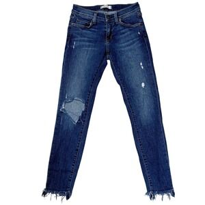 Principle Denim Innovators Jeans Womens 25 Mid Rise Skinny American Made Grunge